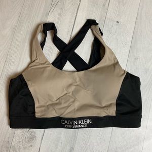 NWT Calvin Klein Sports Bra